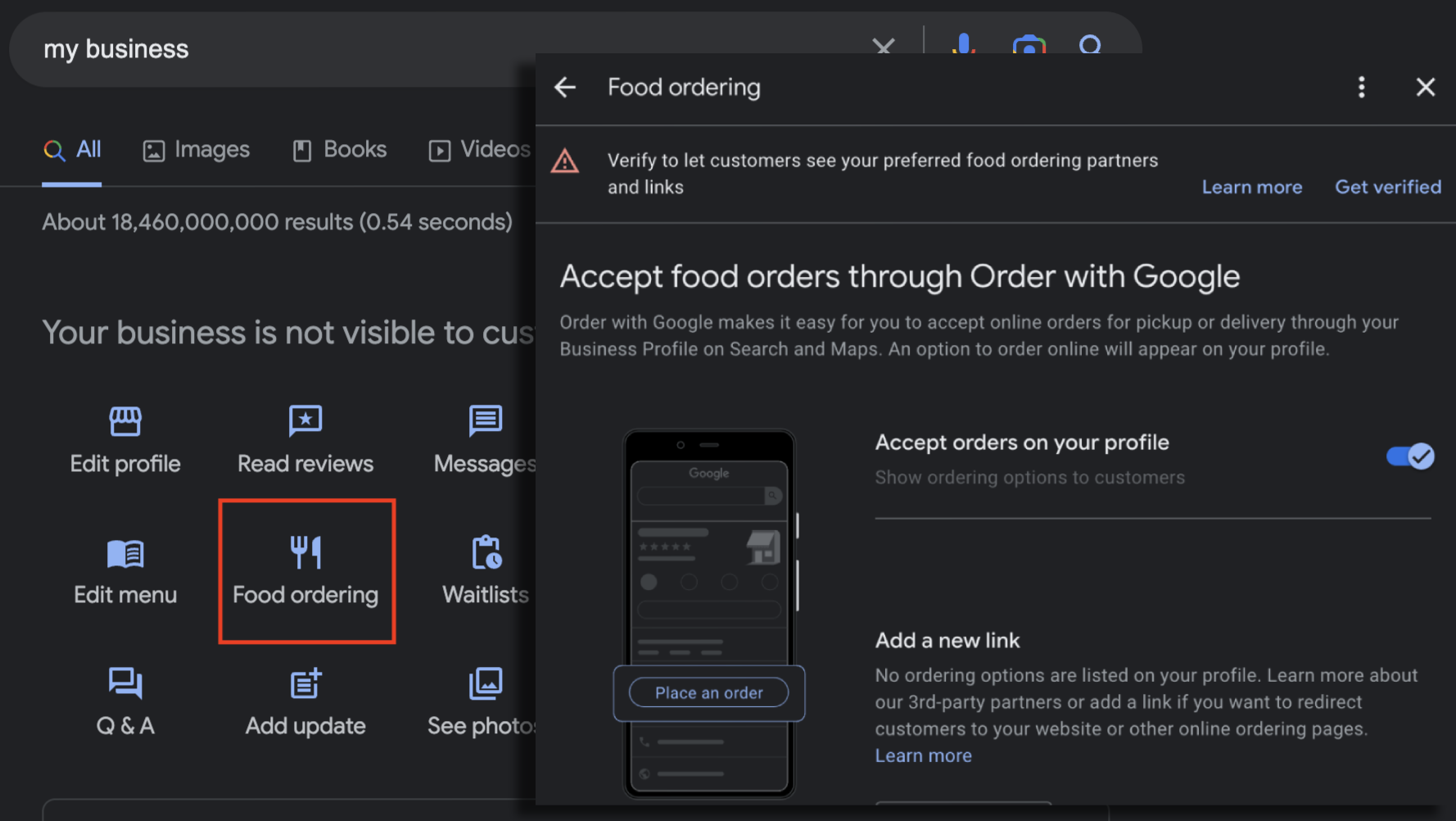Order with Google FAQ – Olo Help Center