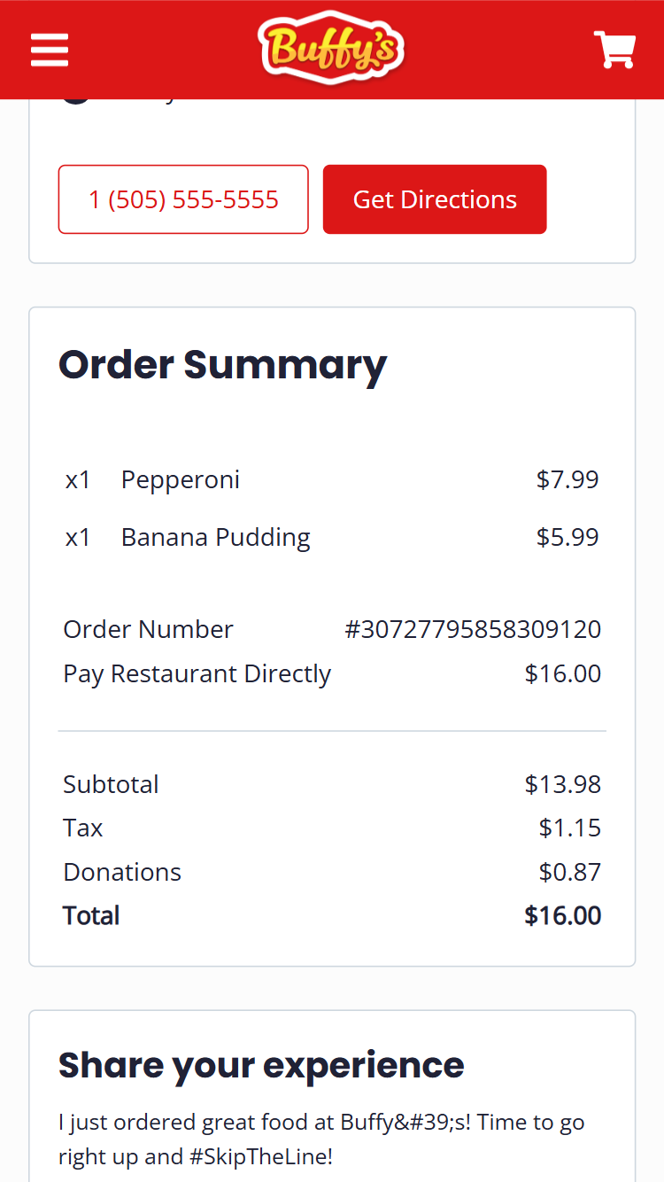 Order Confirmation - Shows Donation Amount.png
